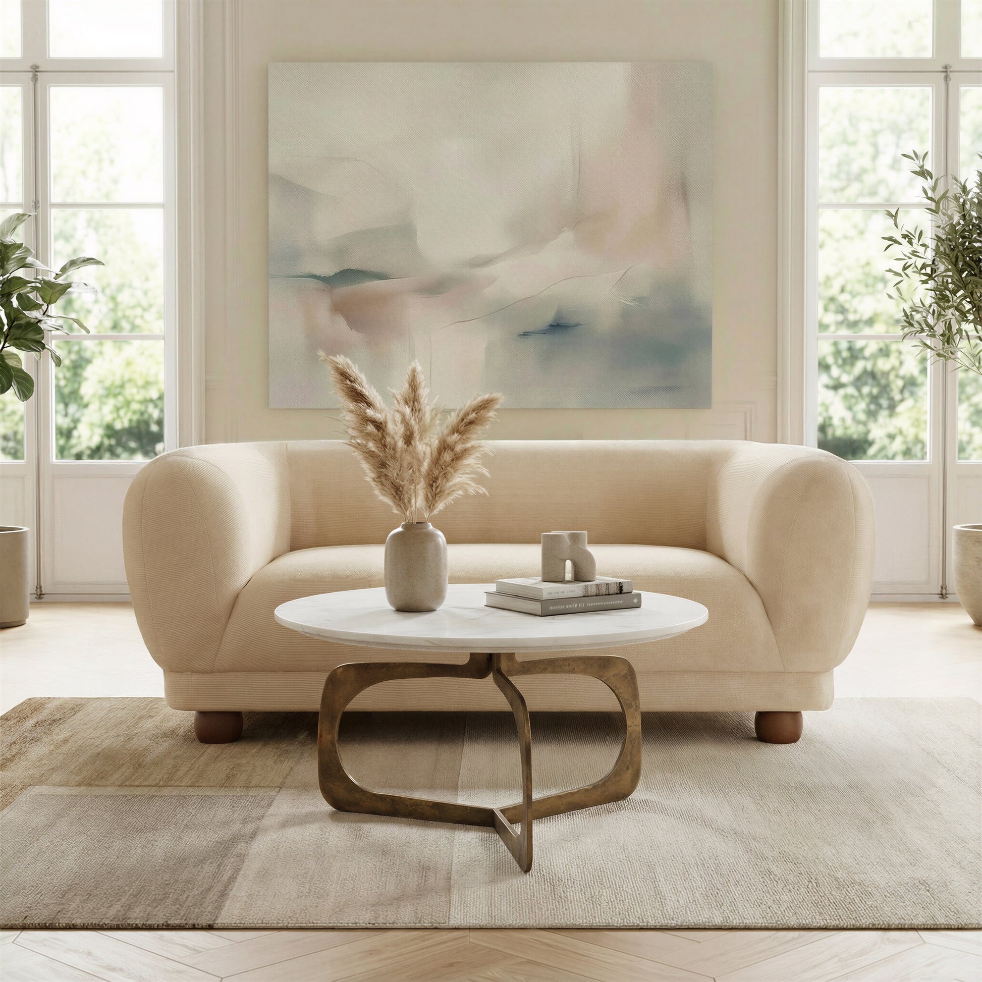 Boet Loveseat Taupe - 10