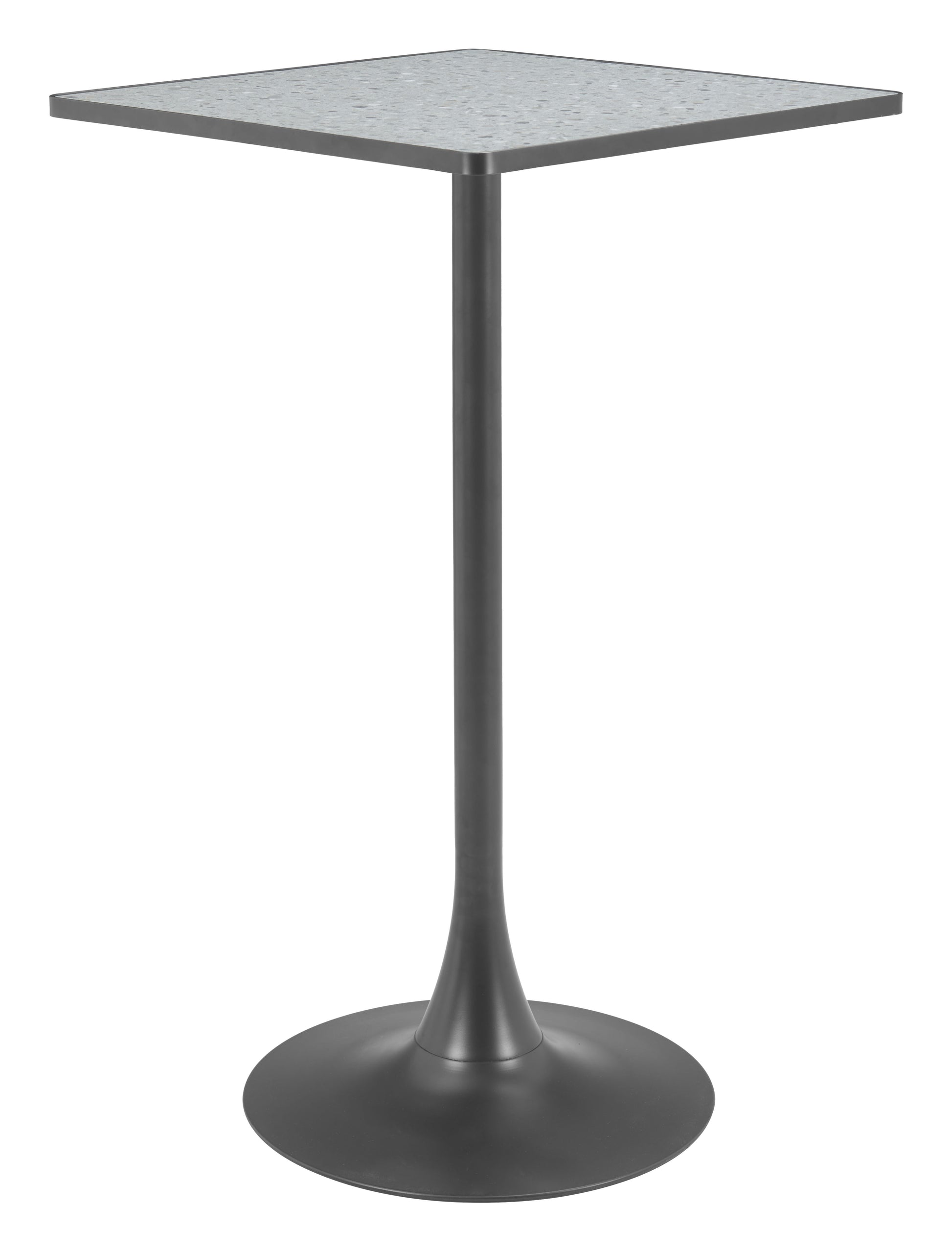Spot Bar Table Gray & Black - 3