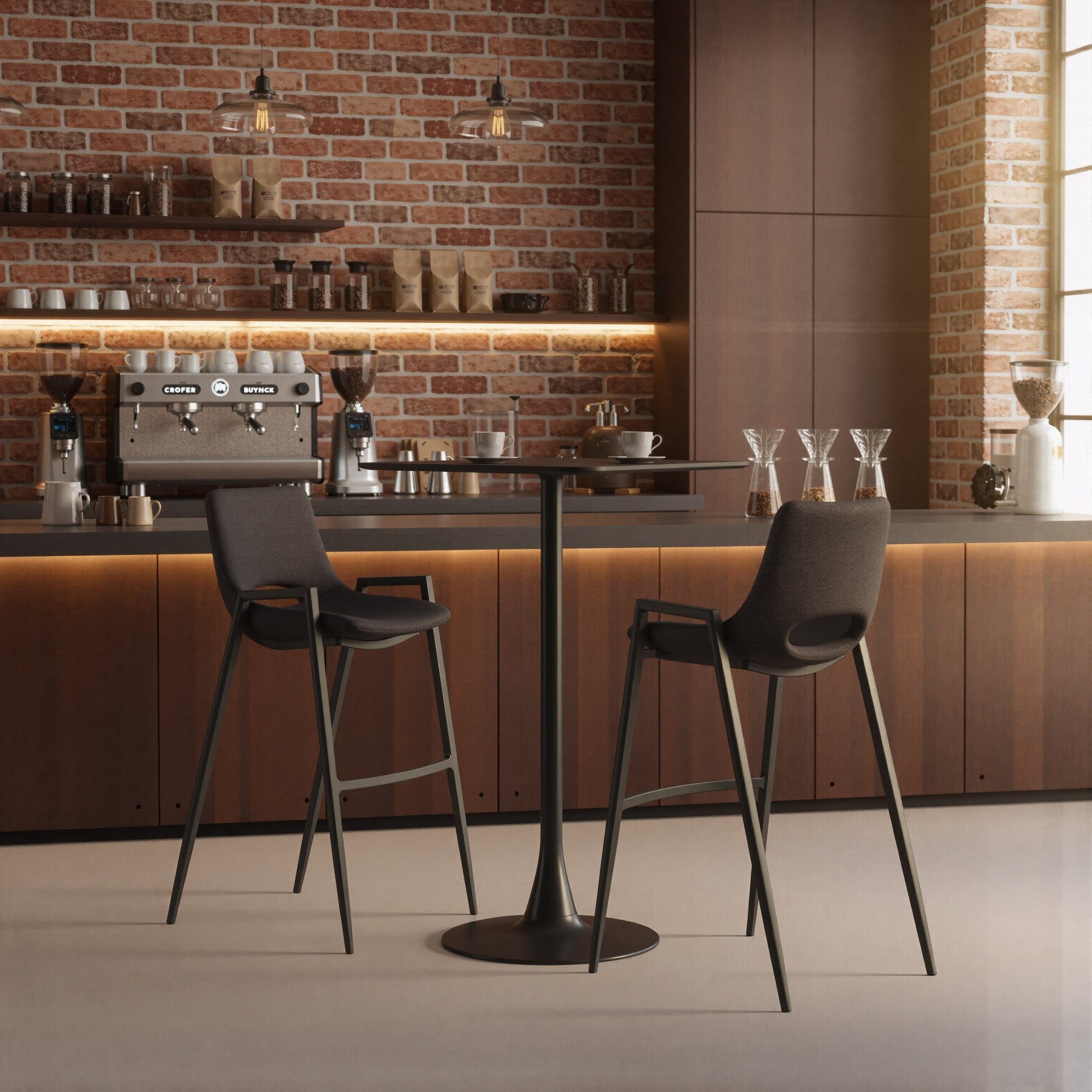 Valleta Bar Table Black - 7