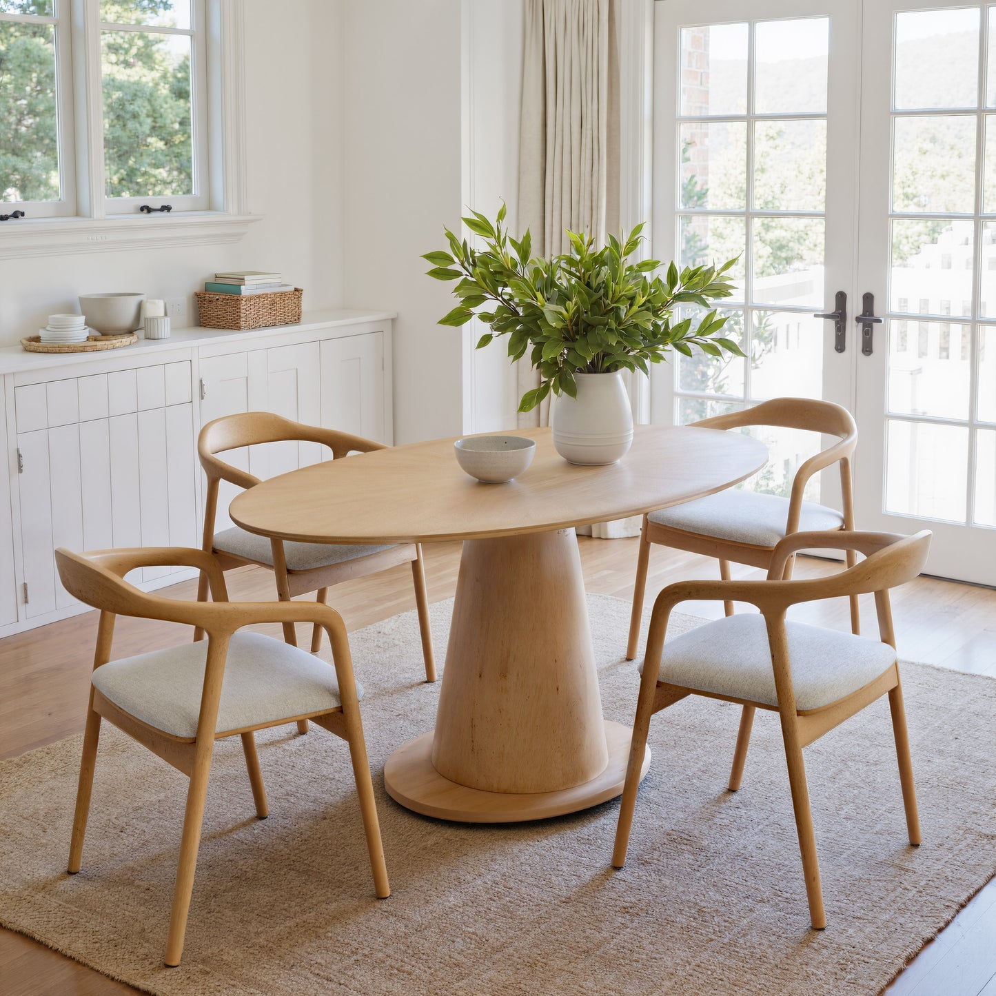 Disque Dining Table Natural - 7