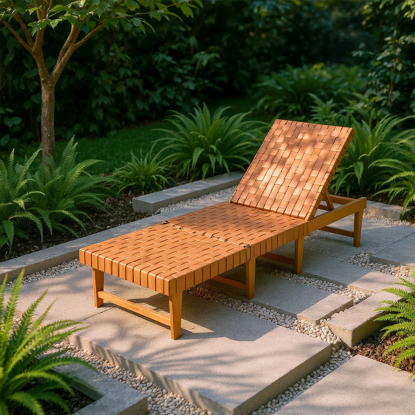 Breath Chaise Lounge Brown - 13