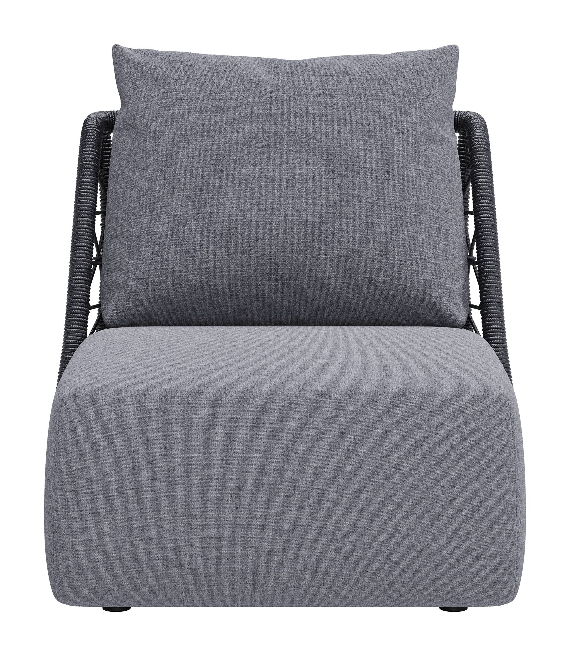 Mekan Accent Chair Gray - 3