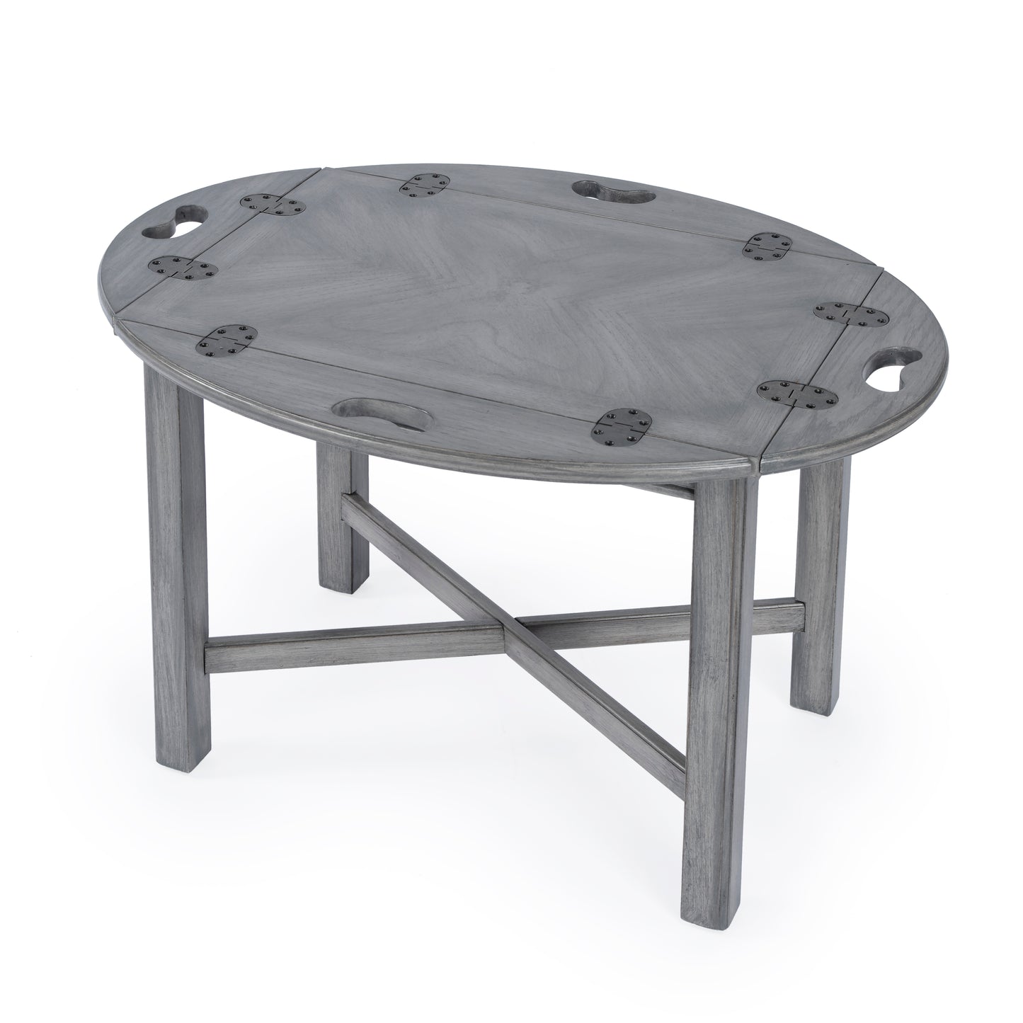 Carlisle Gary Butler Table in Gray 2427418