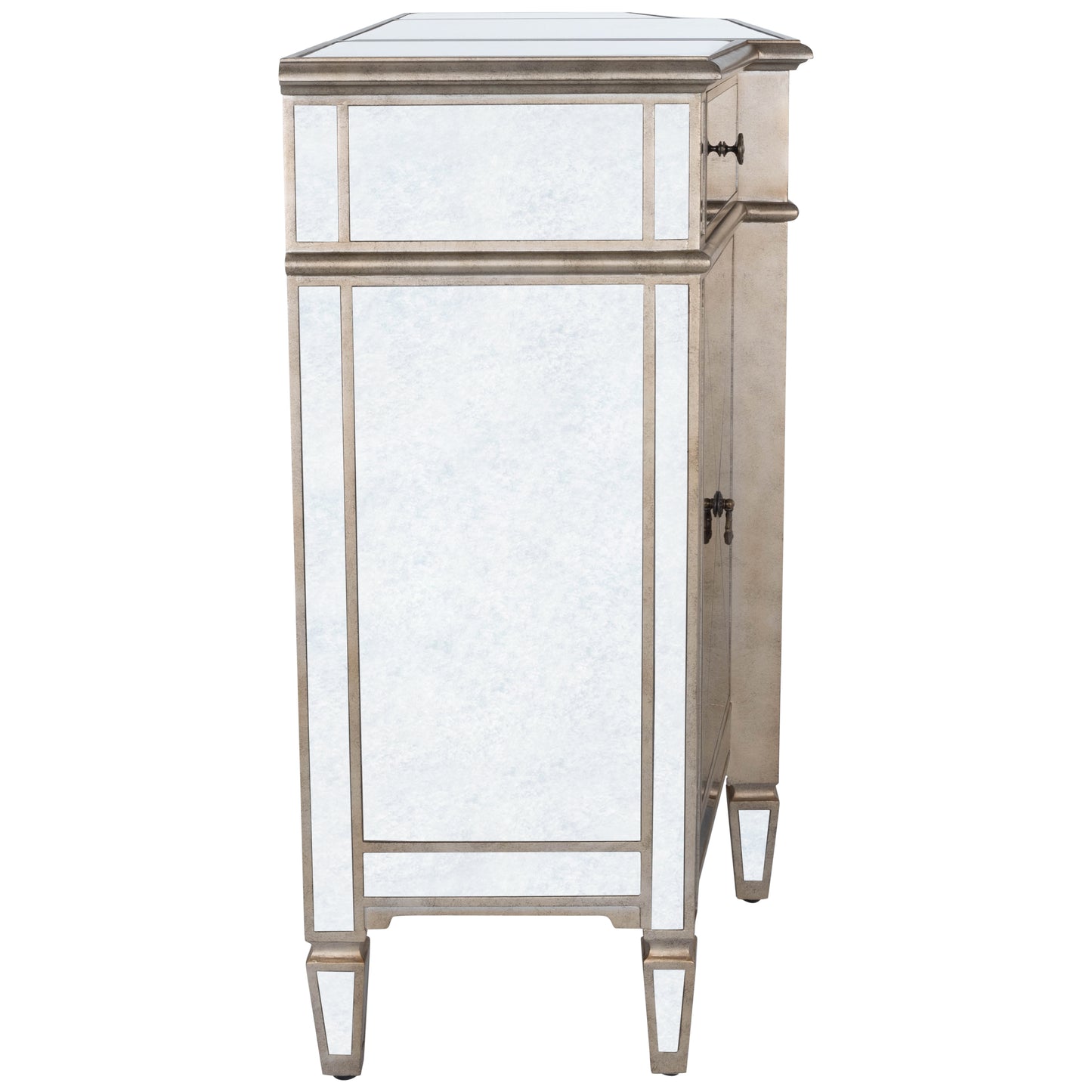 Celeste Mirrored 68" Buffet in Silver 2614146