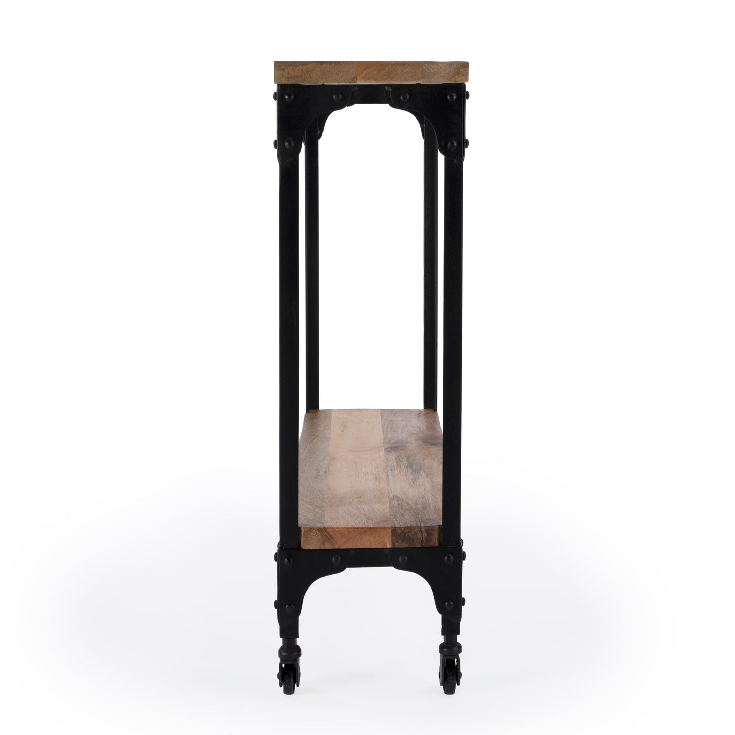 Gandolph Industrial Chic Console Table in Natural  2873312