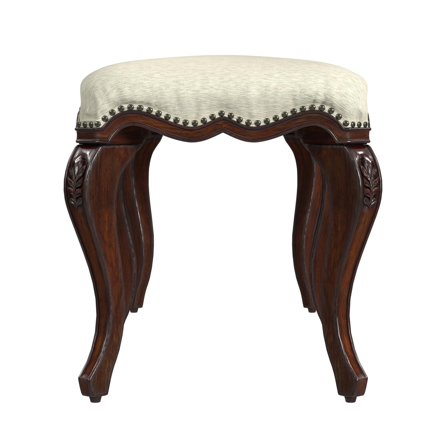 Michelline Upholstered 42"W Bench in Medium Brown  2902024