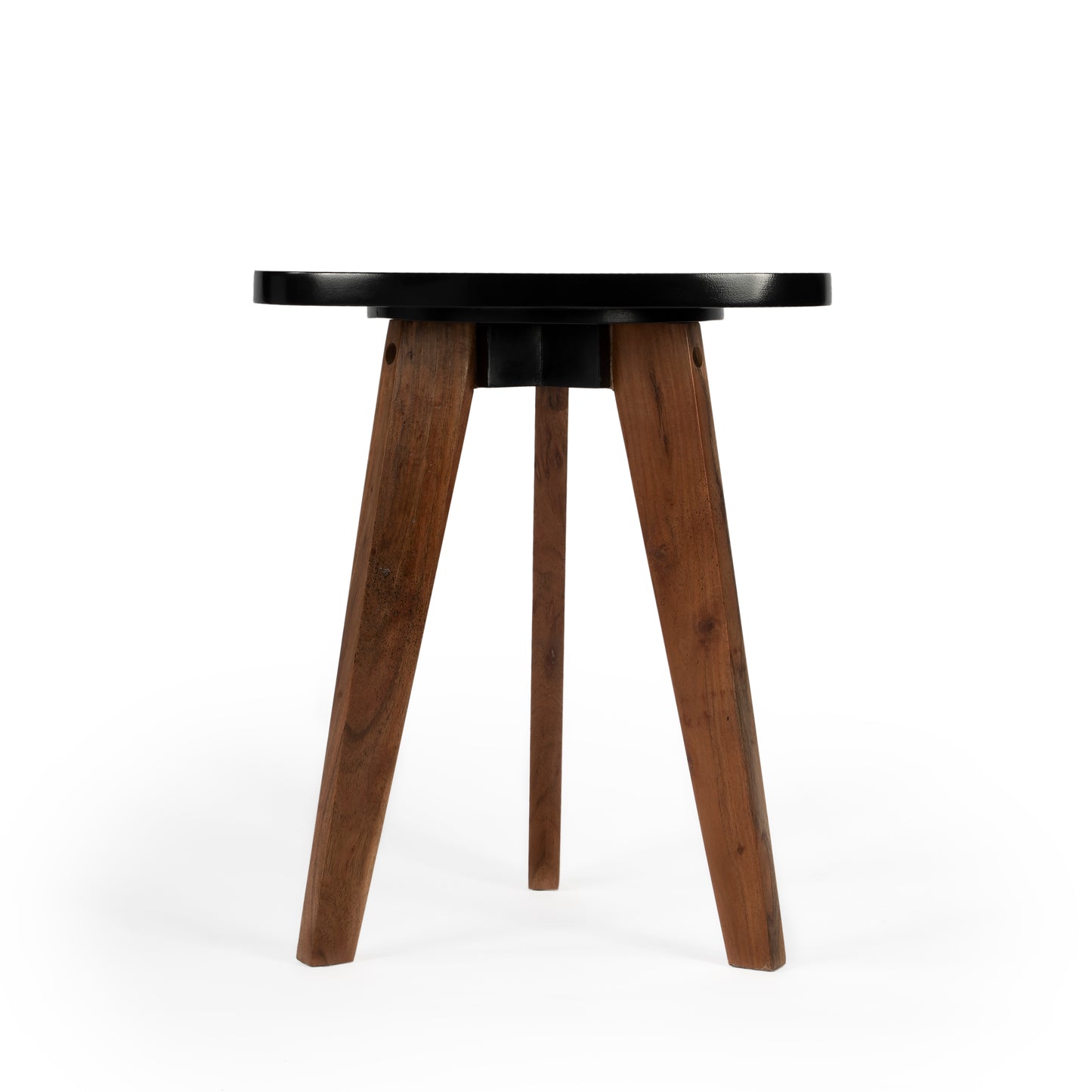 Del Mar Contemporary Side Table in Black 3303295