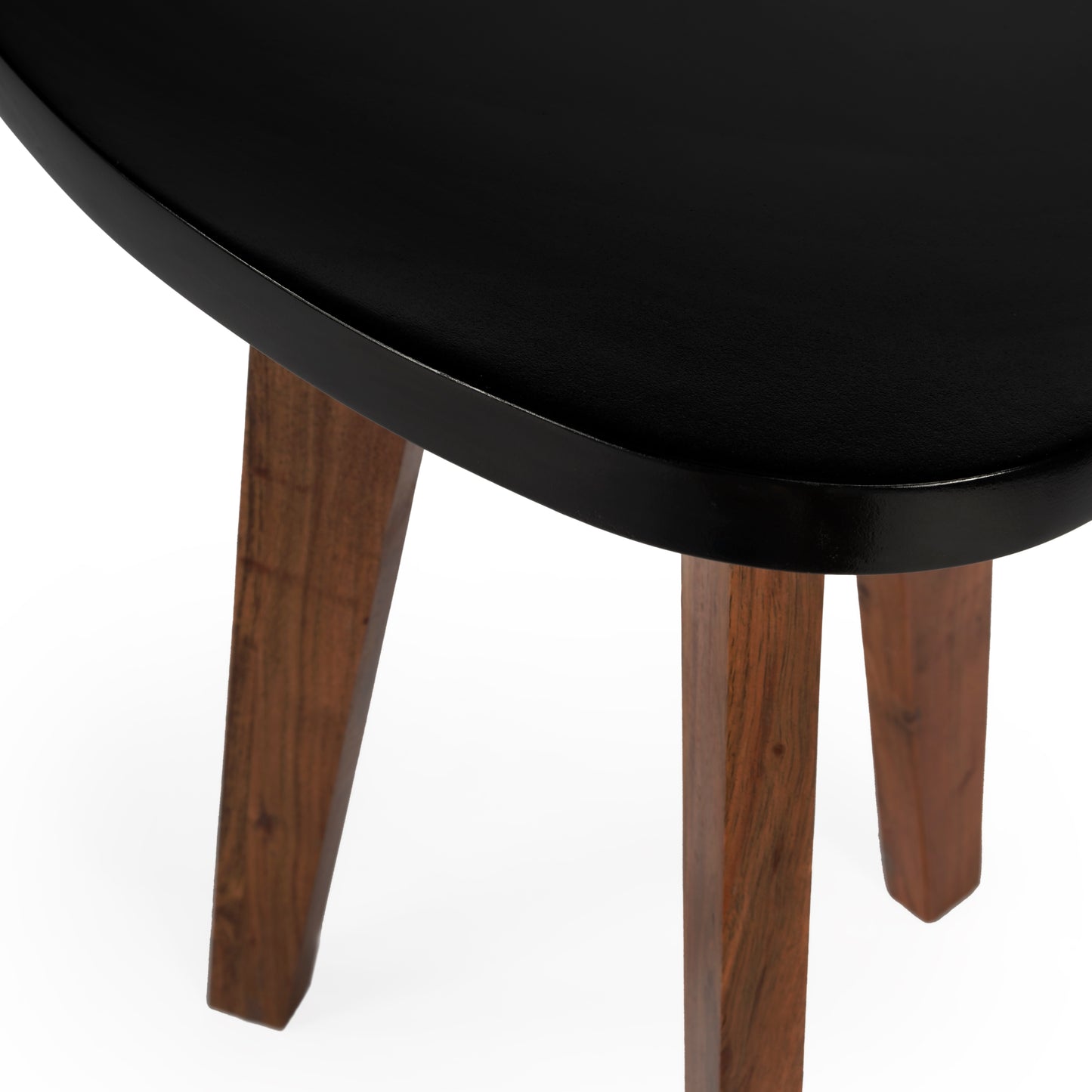 Del Mar Contemporary Side Table in Black 3303295