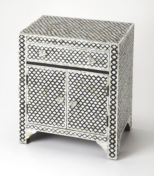 Vernais Mother Of Pearl Accent Chest in Multi-Color 3880388
