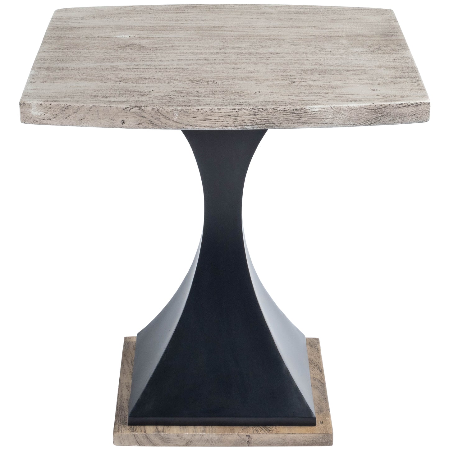 Lidiya Wood & Metal End Table in Gray  5459025