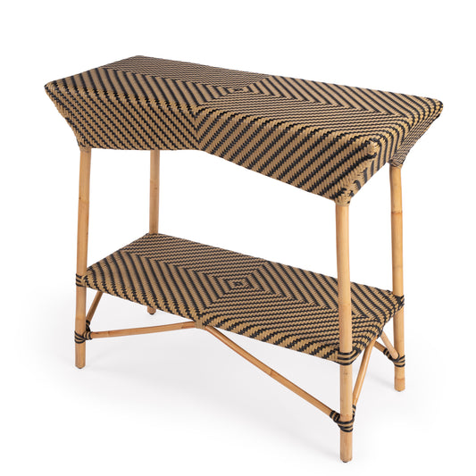 Ciel Rattan Bar Cart in Beige 5507984