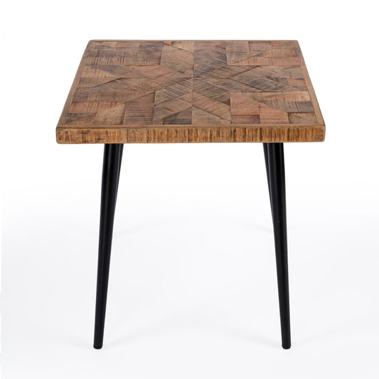 Glarious Square Side Table in Medium Brown 5601140