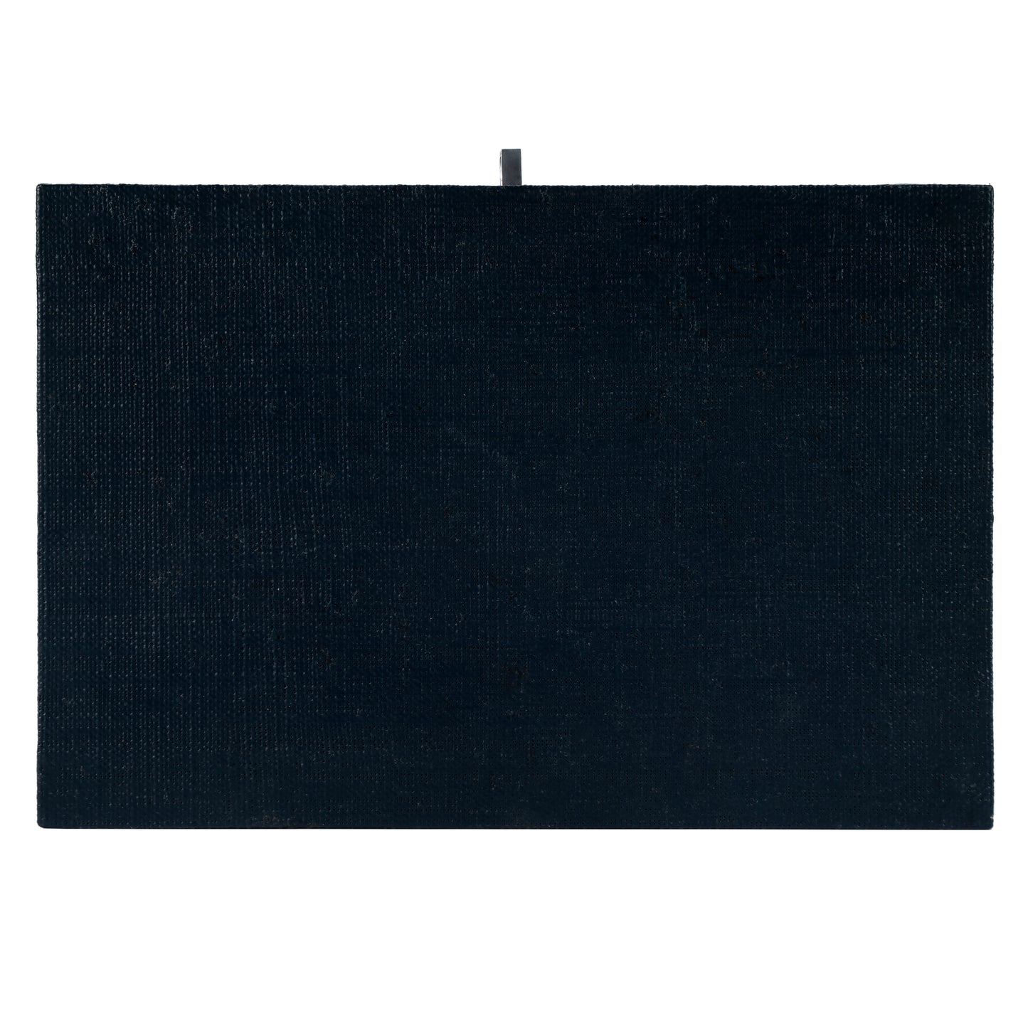 Keros 1 Drawer Raffia Nightstand in Navy and White  5611350