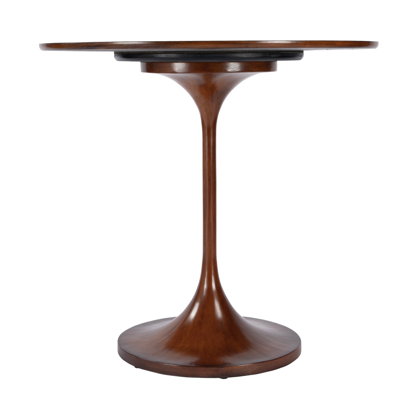 Francis 30" Round Pedestal Game Table in Light Brown  5717101