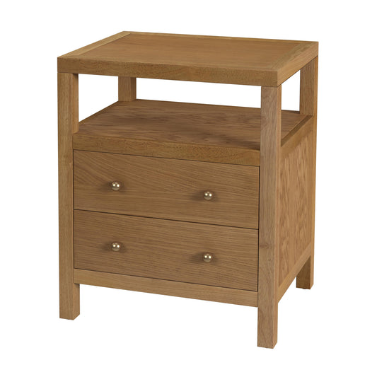 Celine 2 Drawer Nightstand in Natural  5734452