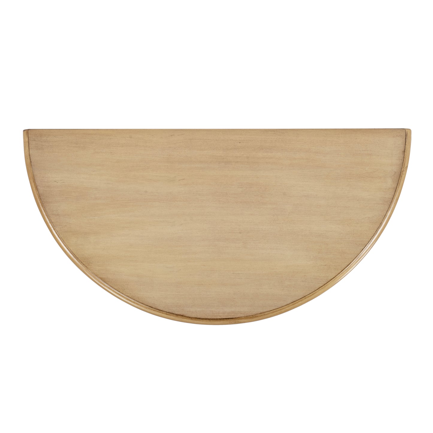 Danelle 30" Demilune Console Table in Beige  7027424