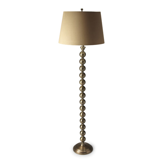 Marionette Antique Brass Floor Lamp in Gold 7124116