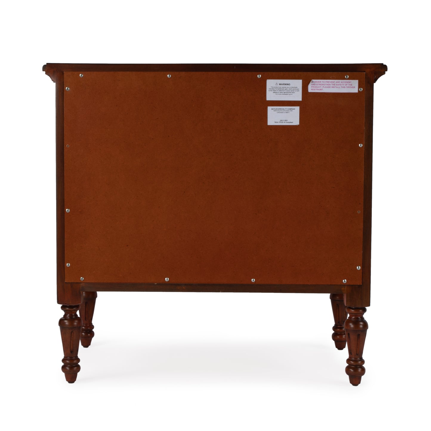 Easterbrook 4 Drawer Chest in Medium Brown 9306024