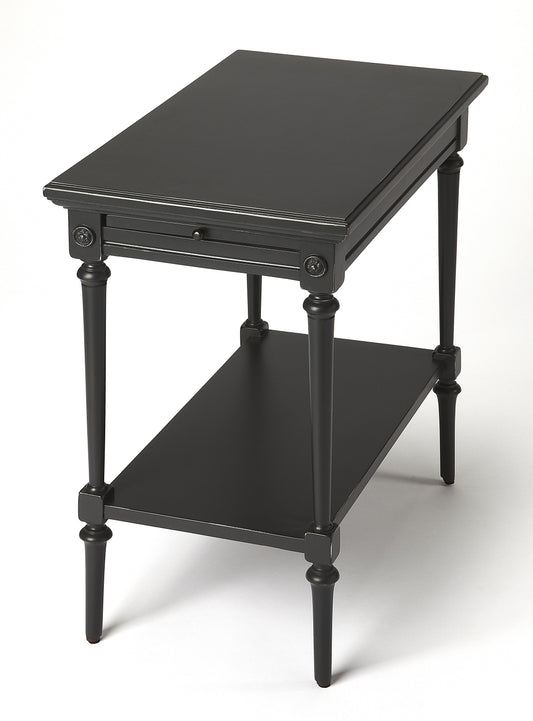 Easterbrook End Table in Black  9355295