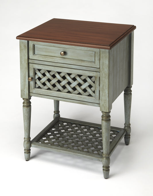 Chadway Rustic End Table in Multi-Color  9368286