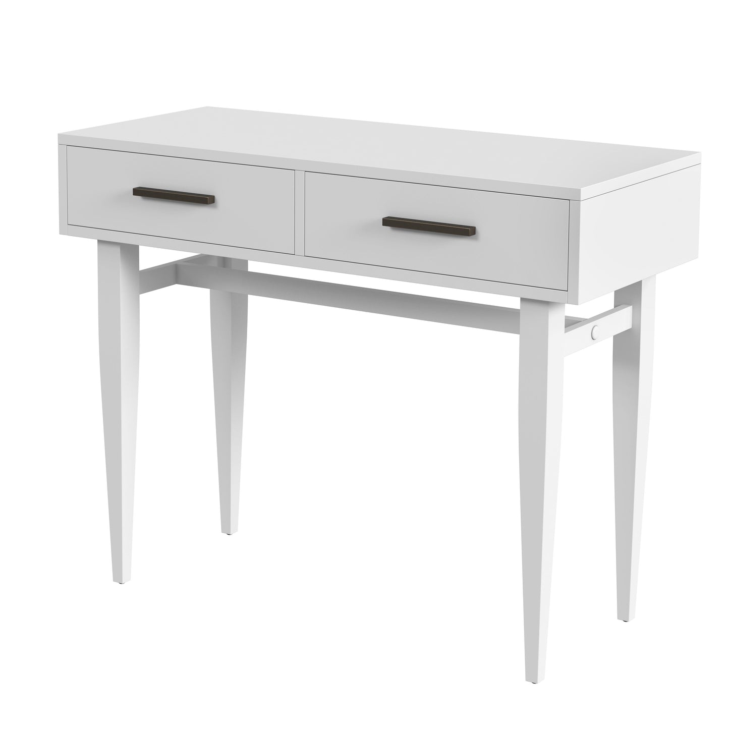 Lavery  Console Table with Storage in White  9388222