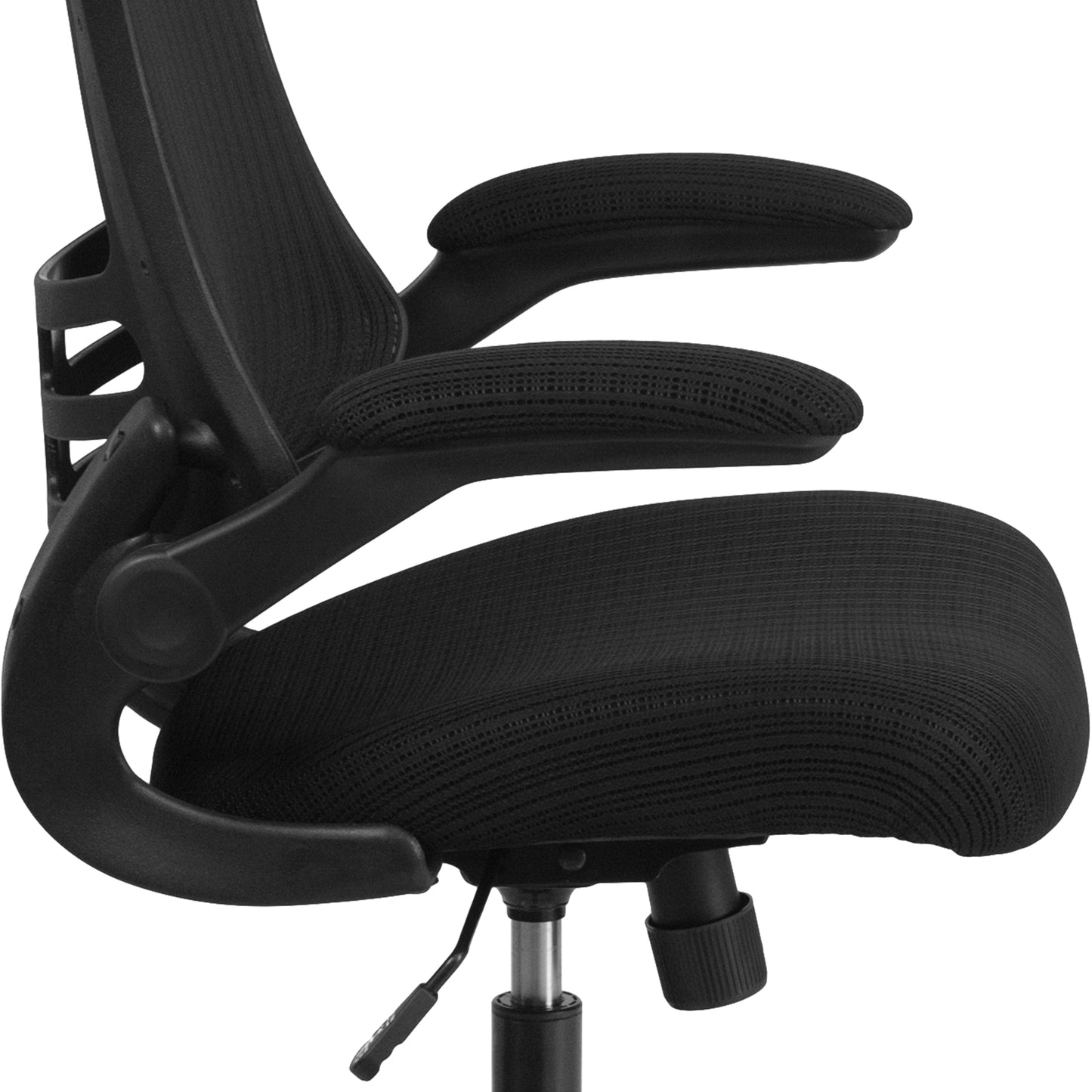 Black High Back Mesh Chair BL-X-5H-GG