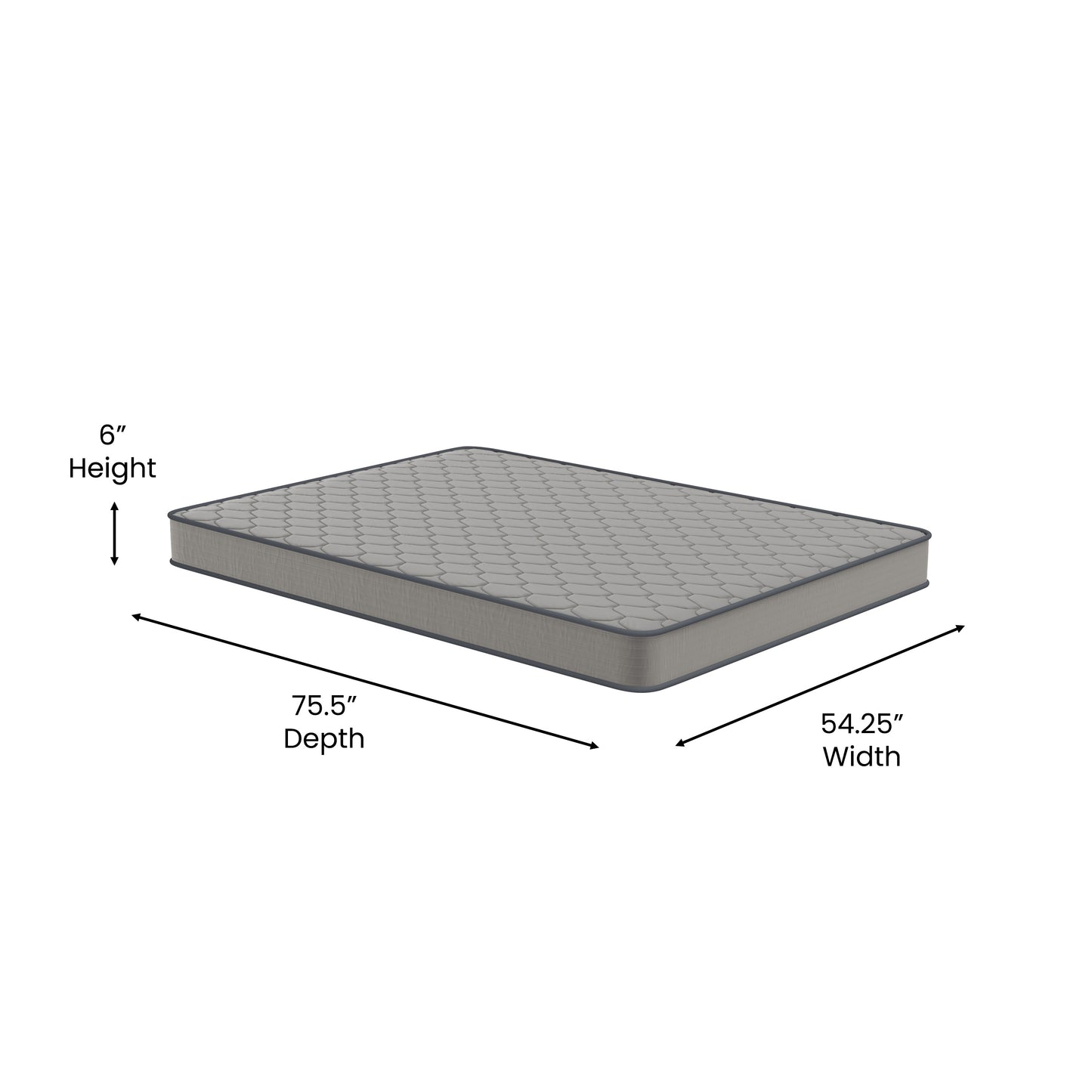 Hybrid Mattress Collection - 6 Inch & 8 Inch Options Available