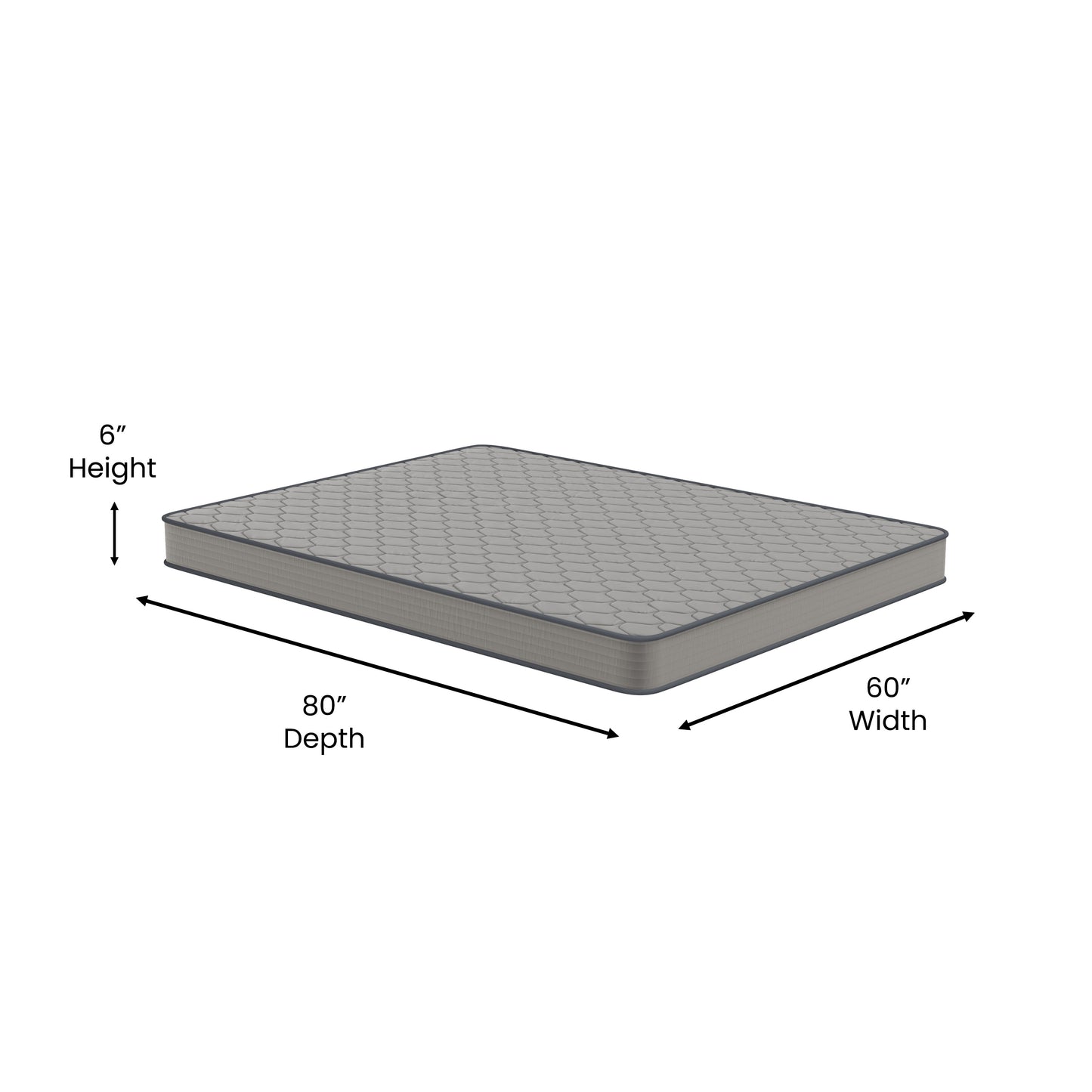 Hybrid Mattress Collection - 6 Inch & 8 Inch Options Available