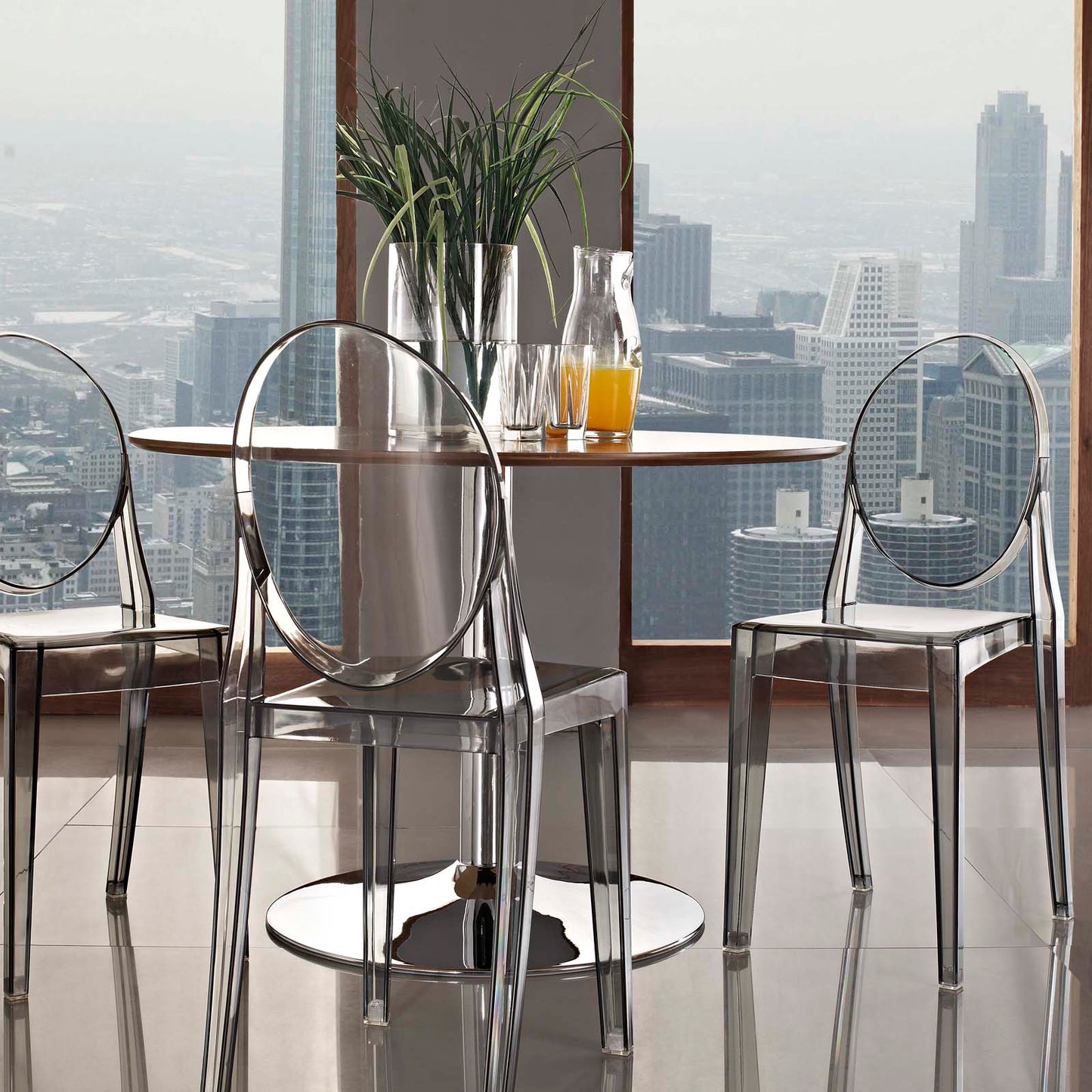 Casper Dining Side Chair Smoke EEI-122-SMK