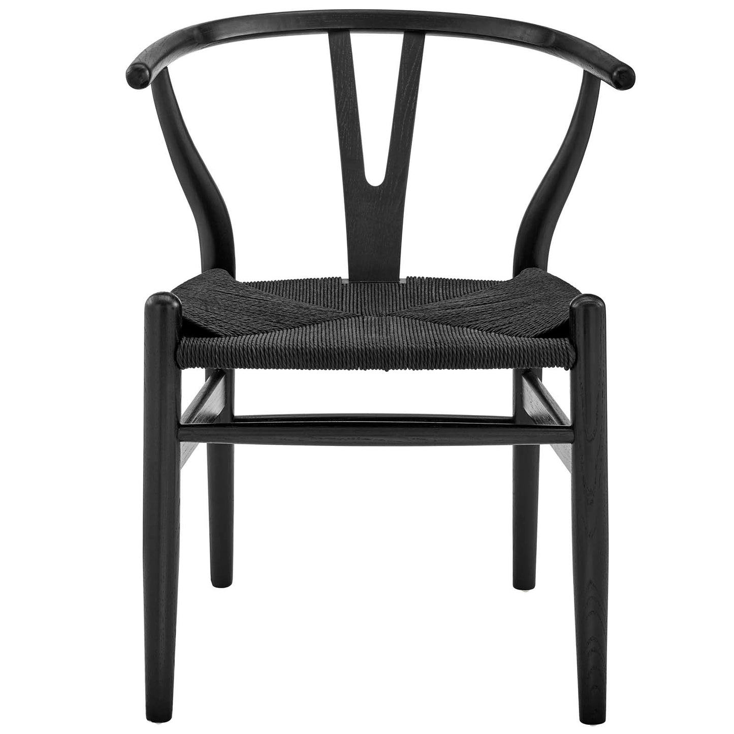 Amish Dining Armchair Set of 2 Black Black EEI-1319-BLK-BLK