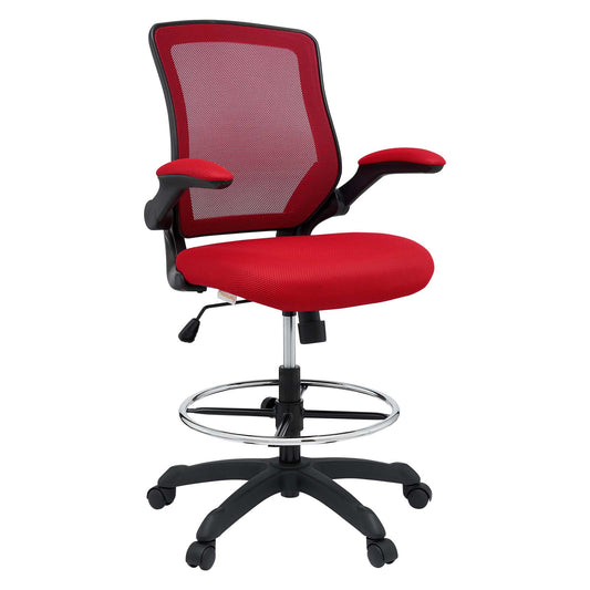 Veer Drafting Chair Red
