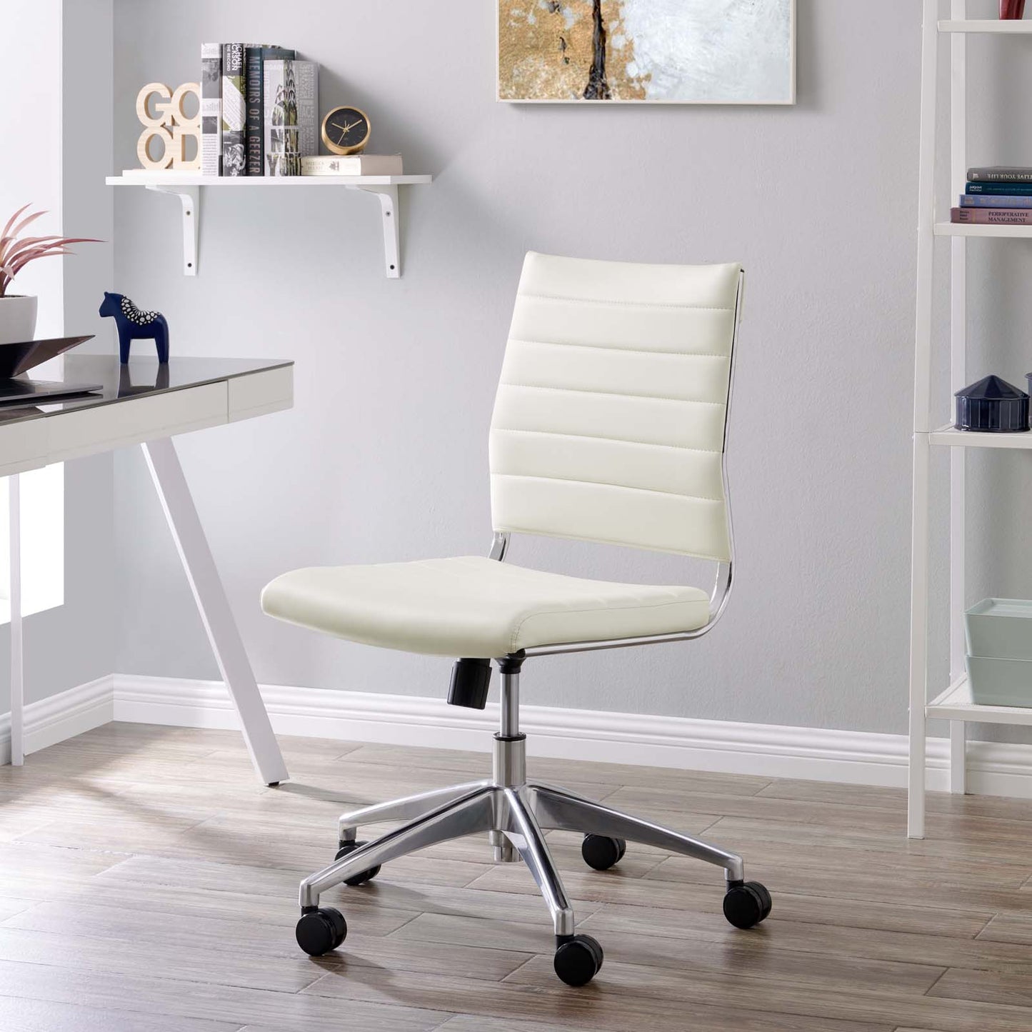 Jive Armless and Highback Mid Back Office Chair