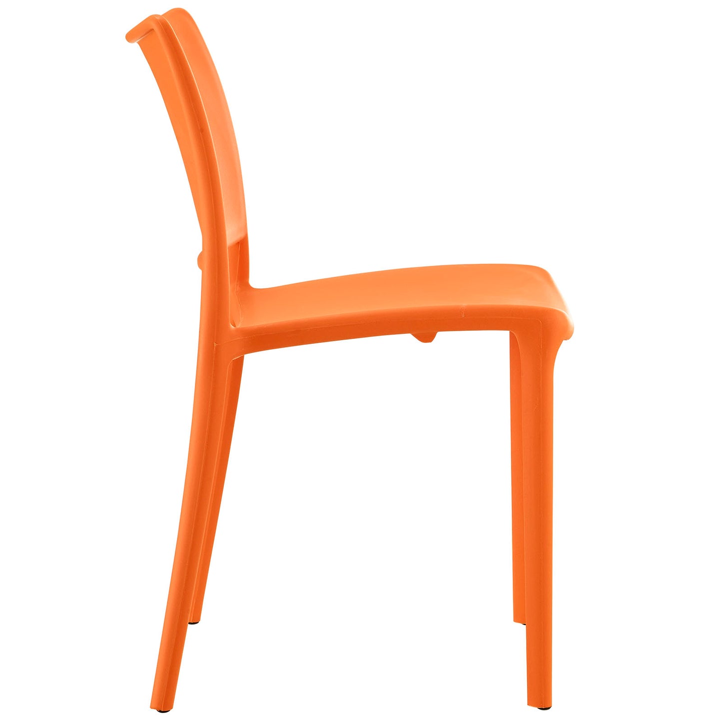 Hipster Dining Side Chair Orange