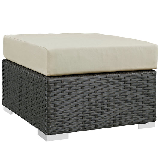 Sojourn Outdoor Patio Sunbrella® Ottoman Canvas