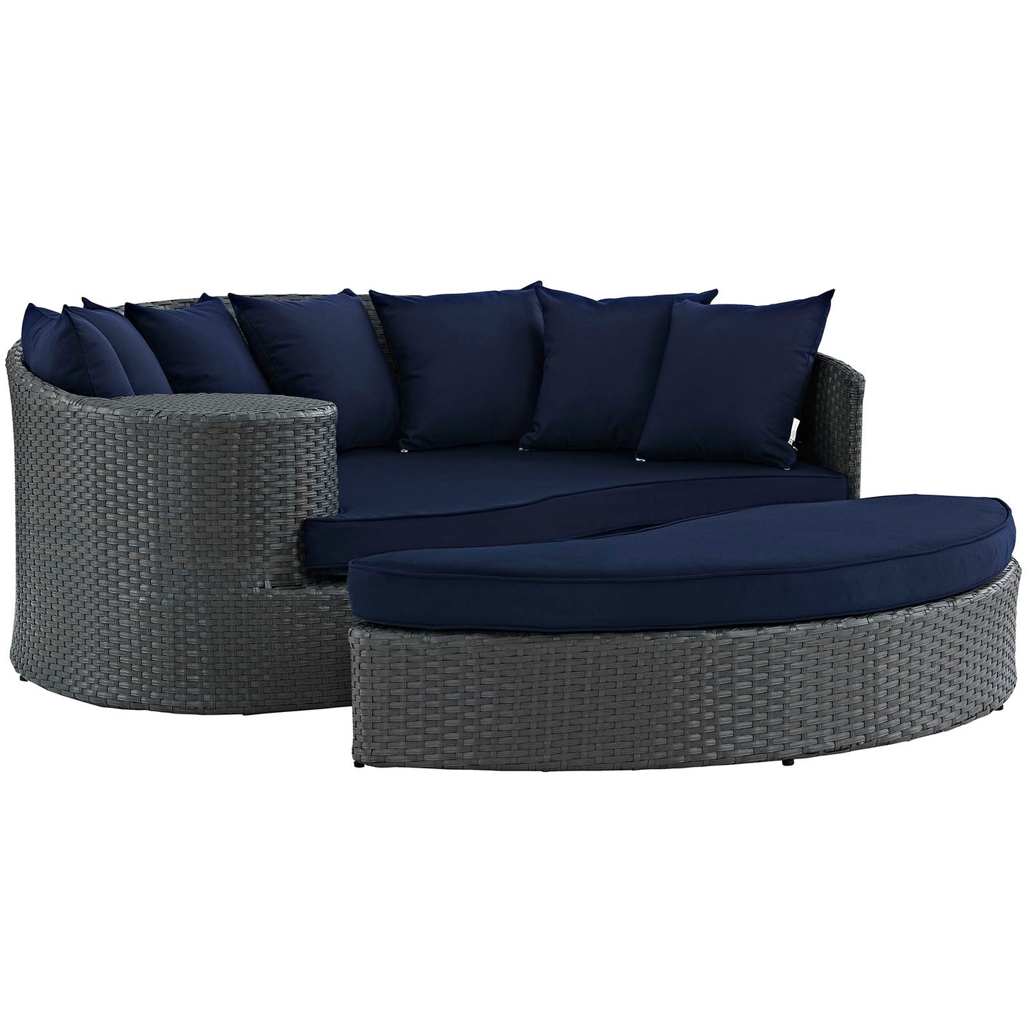 Sojourn Outdoor Patio Sunbrella® Daybed Canvas Navy