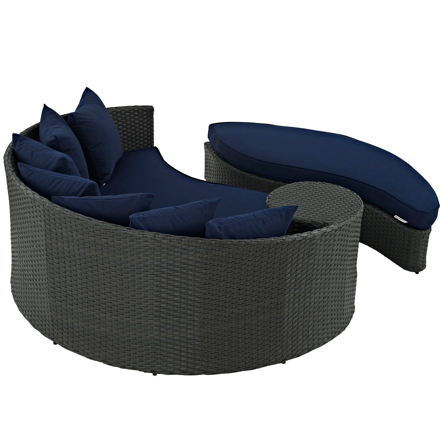 Sojourn Outdoor Patio Sunbrella® Daybed Canvas Navy