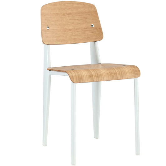 Cabin Dining Side Chair Natural White EEI-214-NAT-WHI