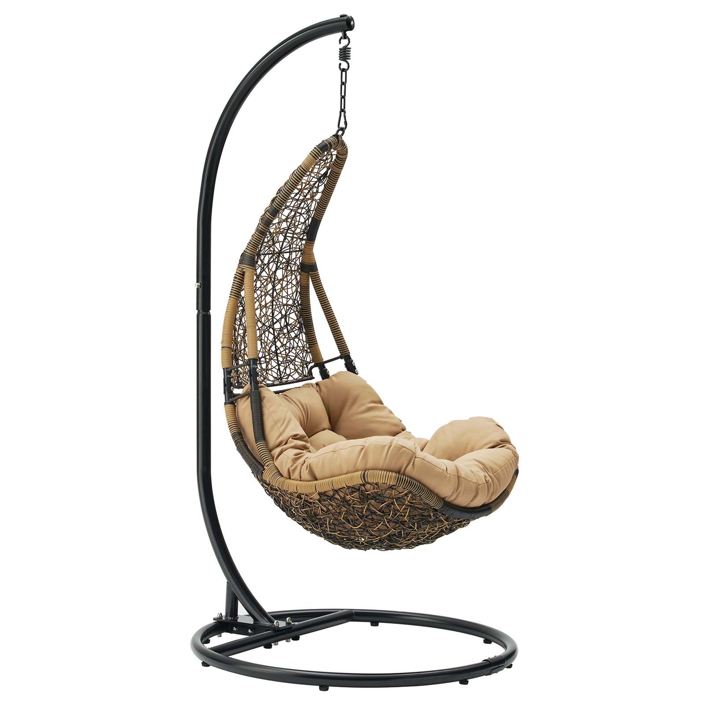 Abate Outdoor Patio Swing Chair Without Stand Wicker Rattan