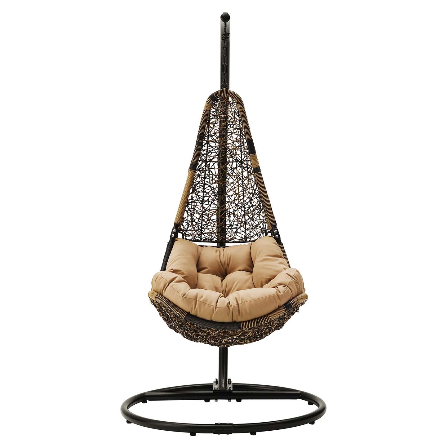Abate Outdoor Patio Swing Chair Without Stand Wicker Rattan