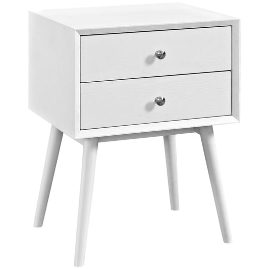 Dispatch Nightstand White EEI-2284-WHI-WHI
