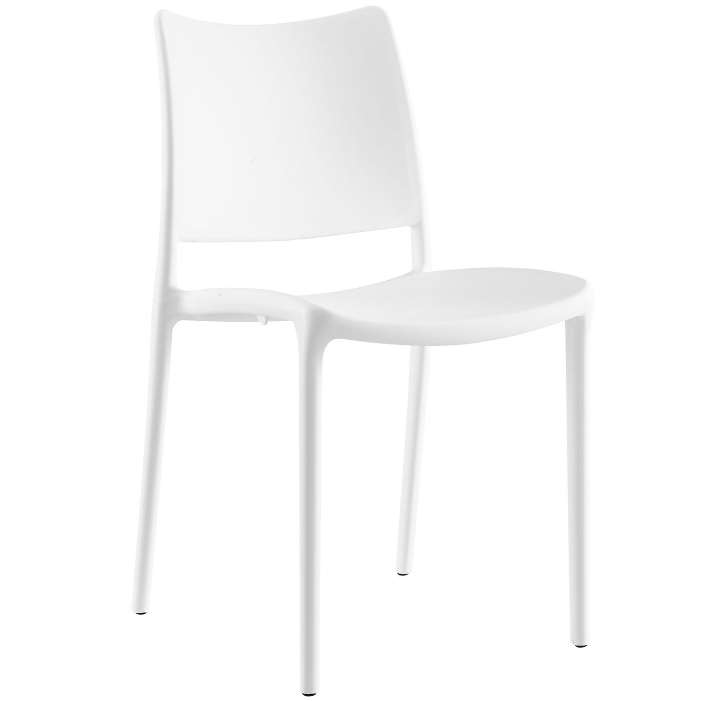 Hipster Dining Side Chair Set of 4 White EEI-2425-WHI-SET