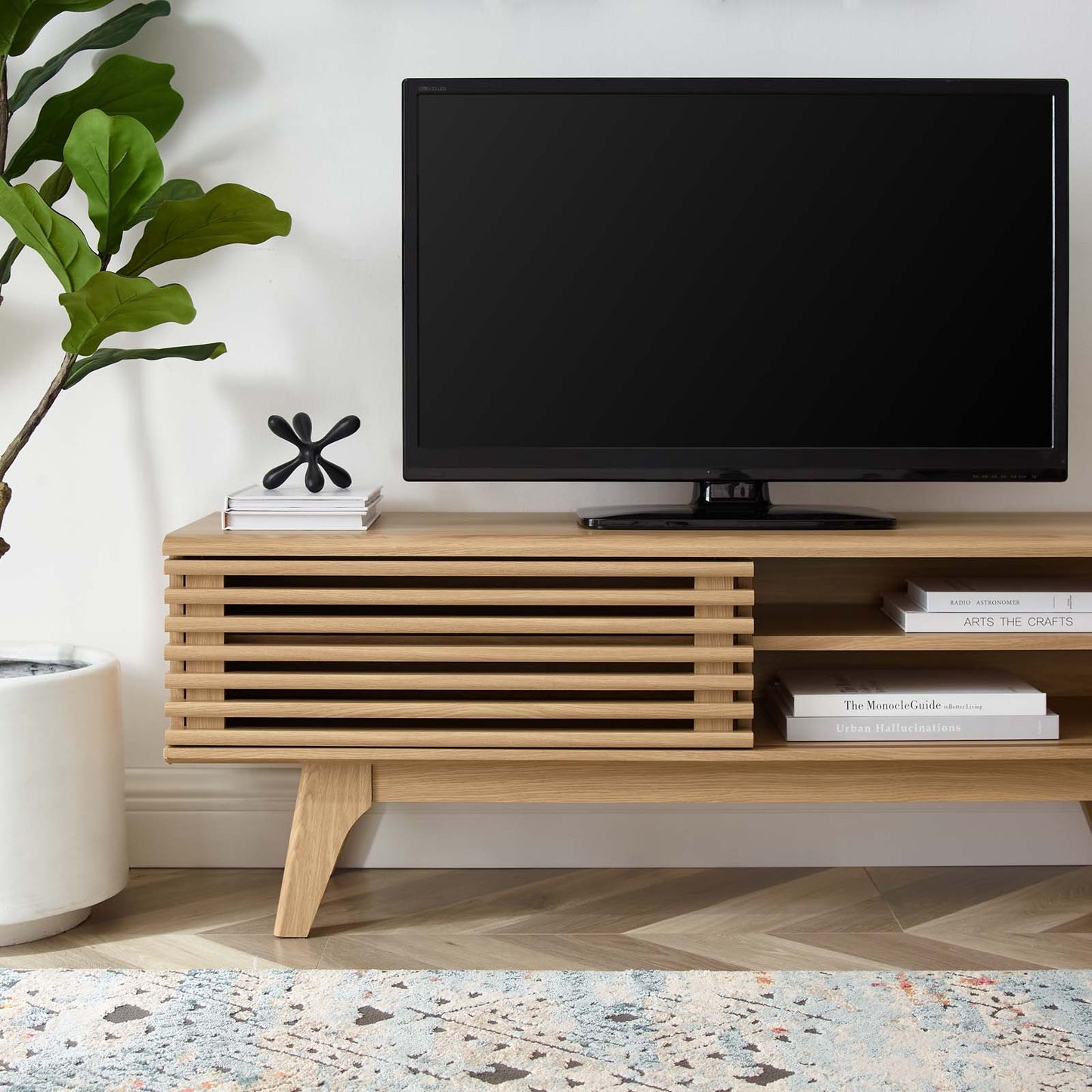 Render 48” TV Stand - Walnut and Oak Options - EEI-2539