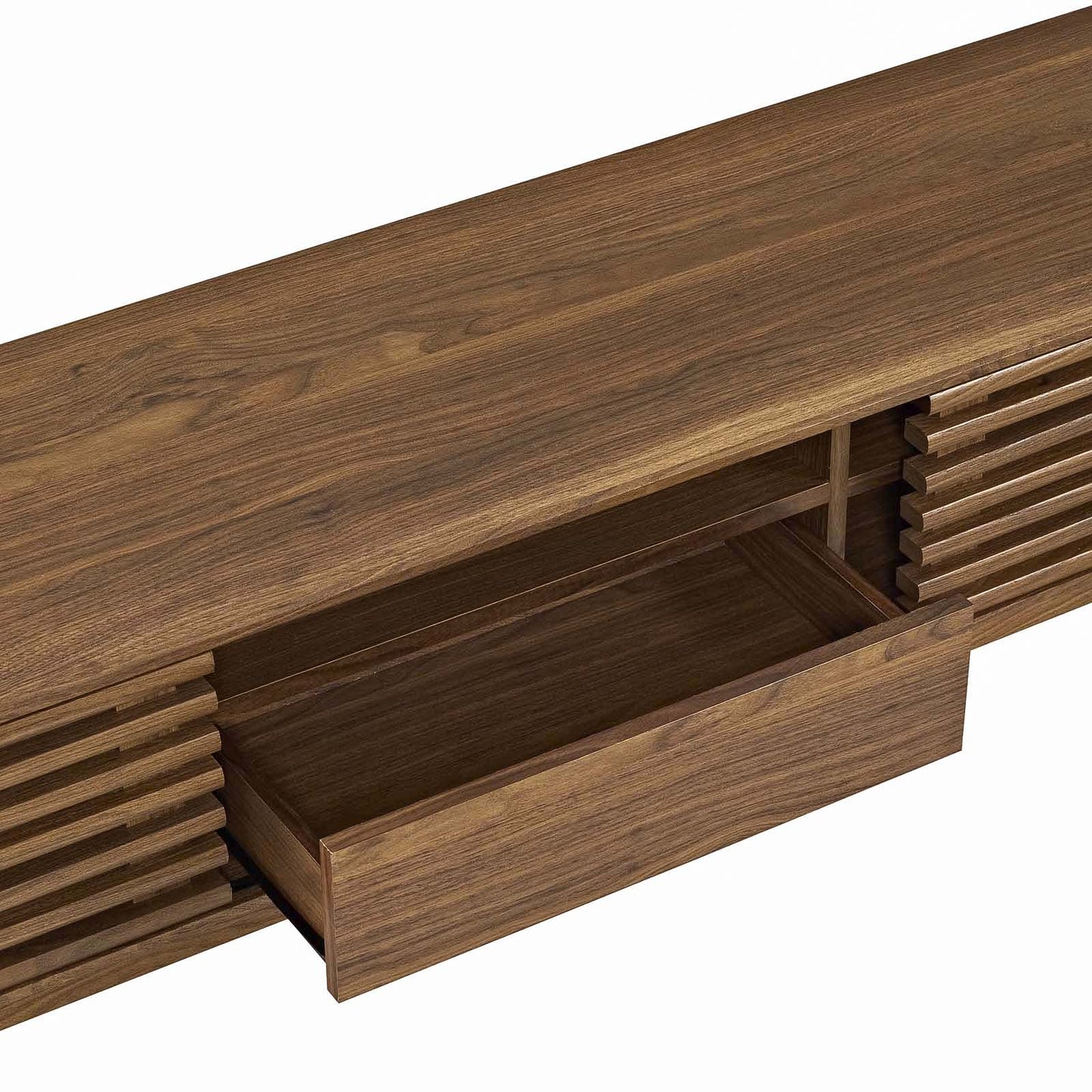 Render 59” TV Stand Walnut EEI-2541-WAL
