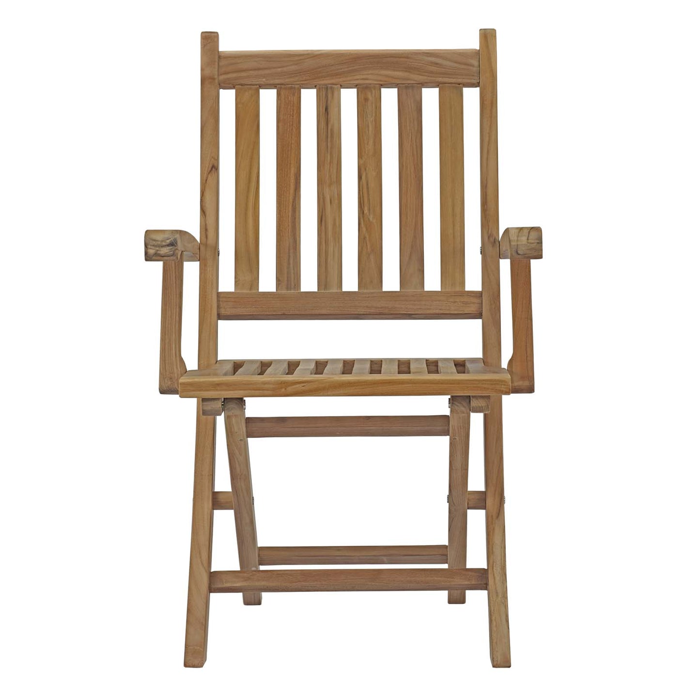 Marina Outdoor Patio Teak Folding Chair Natural
