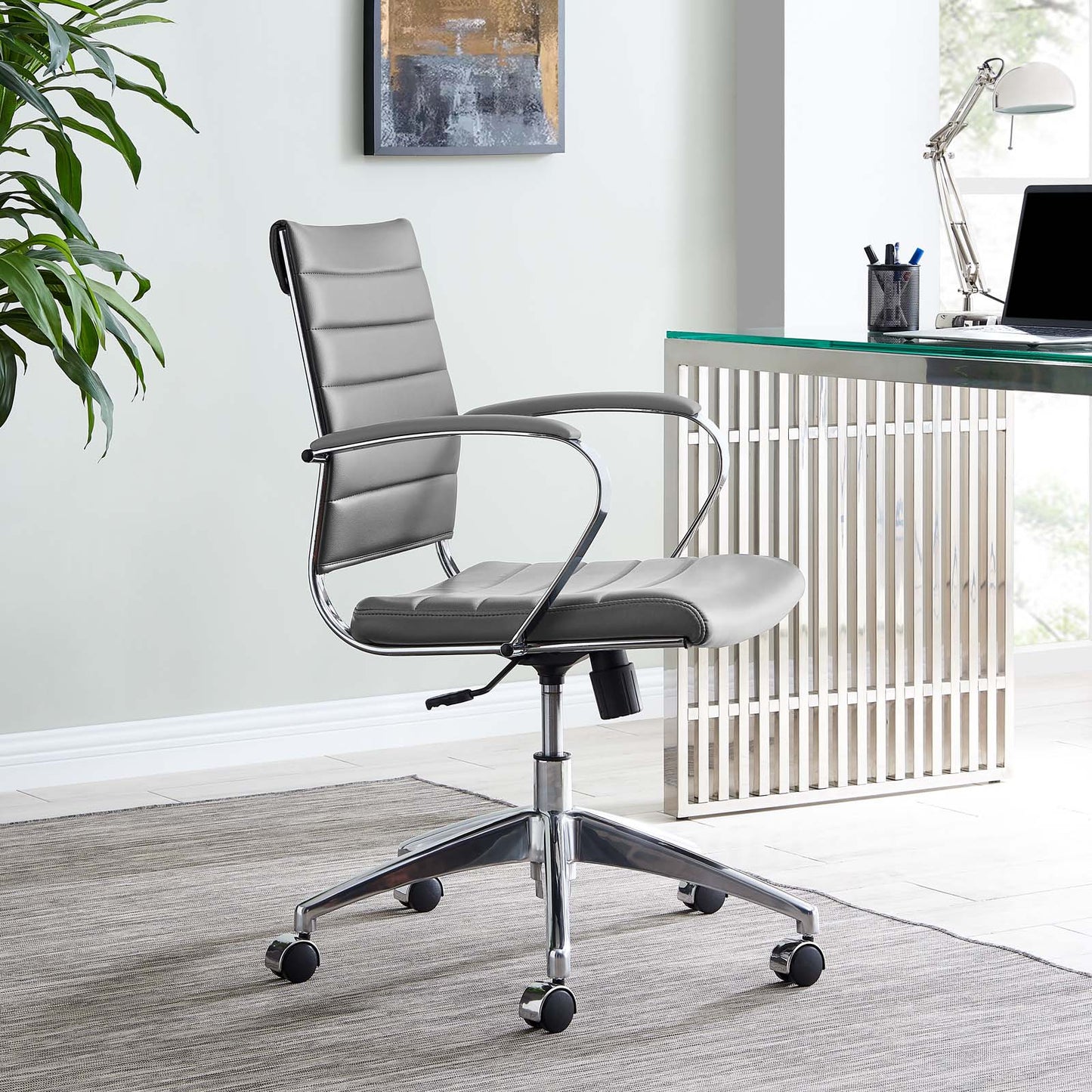 Jive Armless and Highback Mid Back Office Chair