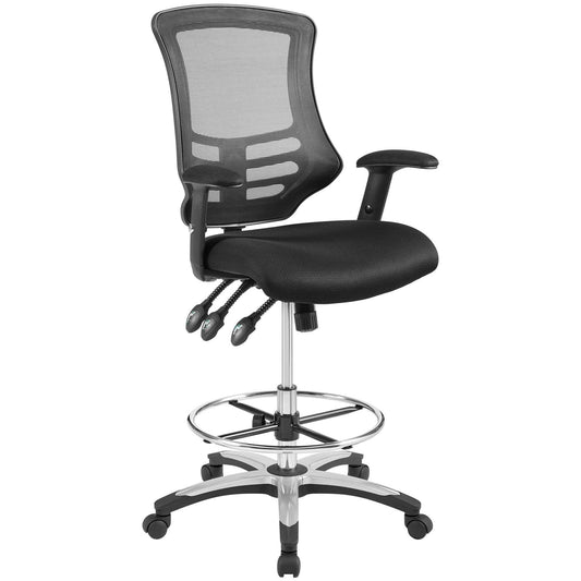 Calibrate Mesh Drafting Chair Black