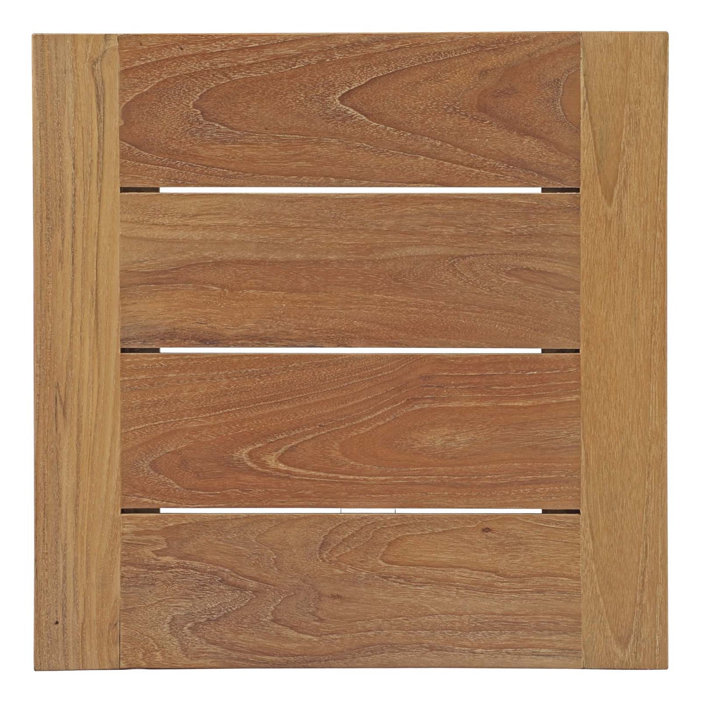 Upland 3 Piece Outdoor Patio Teak Set Natural White
