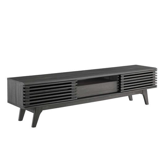 Render 70" TV Stand - Charcoal, Oak, Walnut - EEI-3305