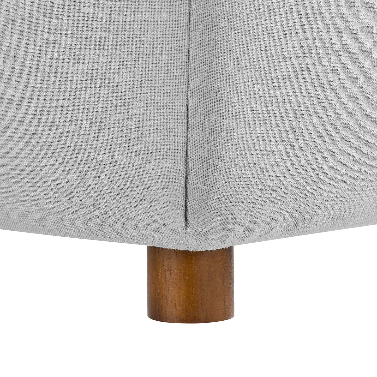 Commix Down Filled Overstuffed 2 Piece Sectional Sofa Set Light Gray EEI-3354-LGR