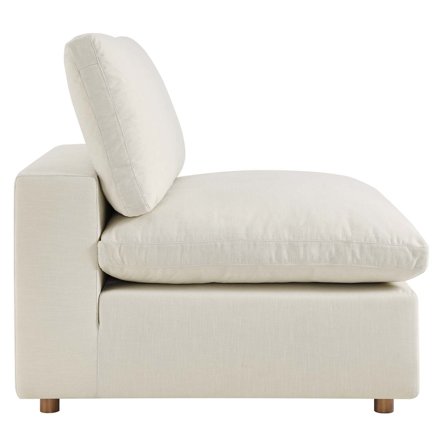 Commix Down Filled Overstuffed 3 Piece Sectional Sofa Set Light Beige EEI-3355-LBG